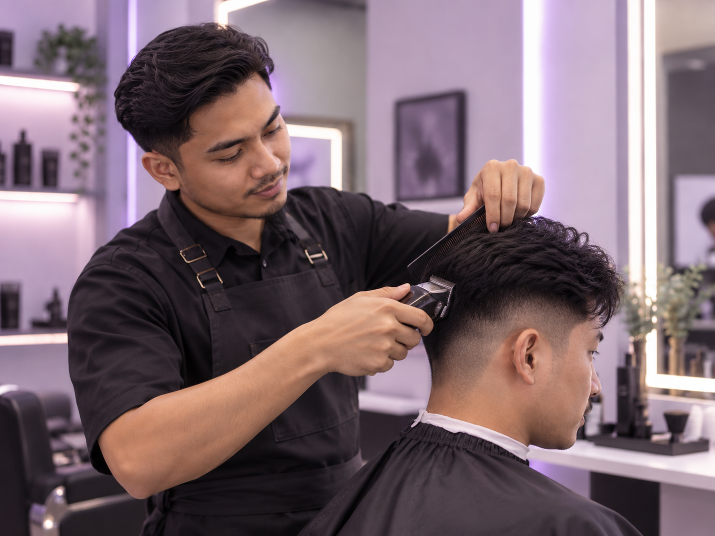 Fade and taper service