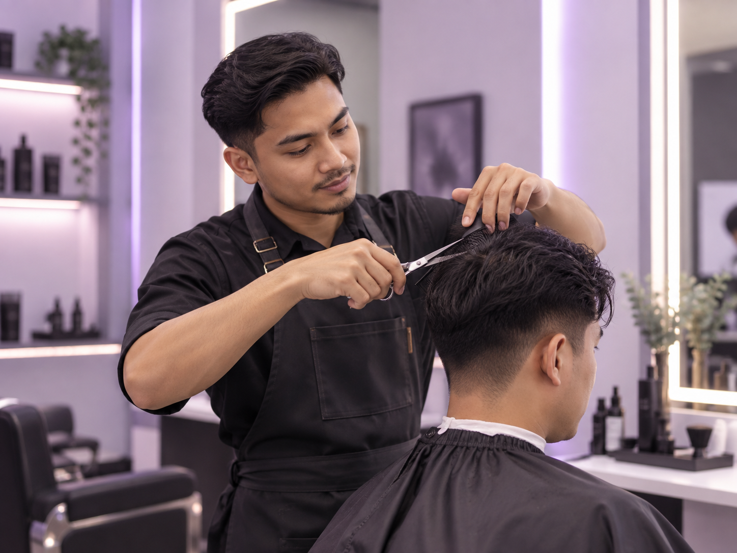 Haircut service